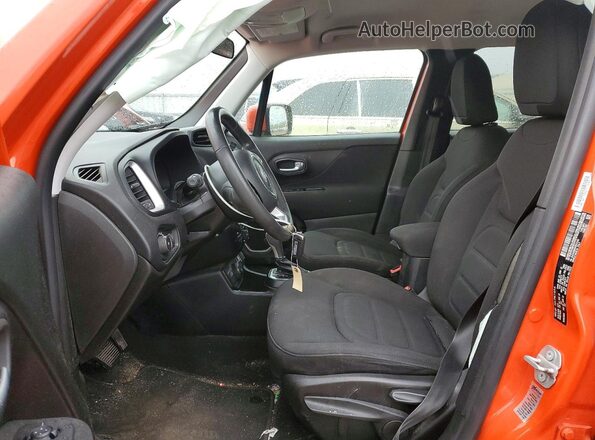 ZACNJBBB0KPK14140 2019 JEEP RENEGADE Red Front interior view