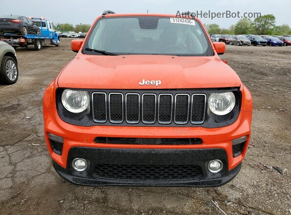 ZACNJBBB0KPK14140 2019 JEEP RENEGADE Red Front view