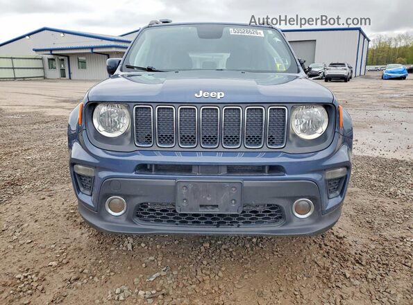 ZACNJBBB0LPM06269 2020 JEEP RENEGADE Blue Front view