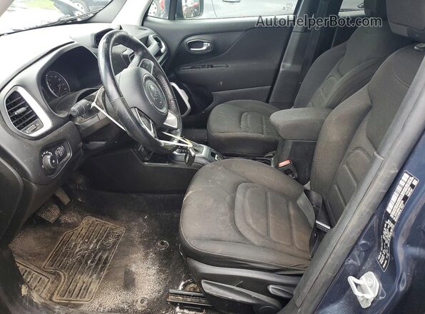 ZACNJBBB0LPM06269 2020 JEEP RENEGADE Blue Front interior view