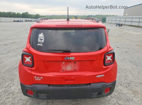 ZACNJBBB1LPL18542 2020 JEEP RENEGADE Red Հետևի տեսք