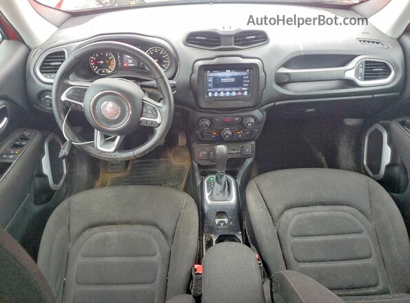 ZACNJBBB1LPL18542 2020 JEEP RENEGADE Red Առջևի վահանակի տեսք