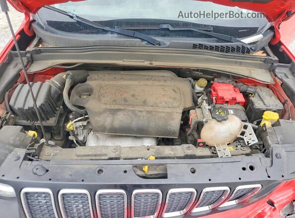 ZACNJBBB1LPL18542 2020 JEEP RENEGADE Red Սալոնի հետևի տեսք