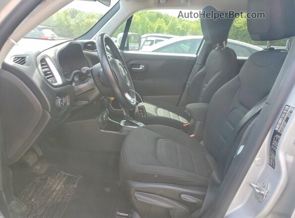 ZACNJBBB1LPL29072 2020 JEEP RENEGADE Серебряный Вид салона спереди