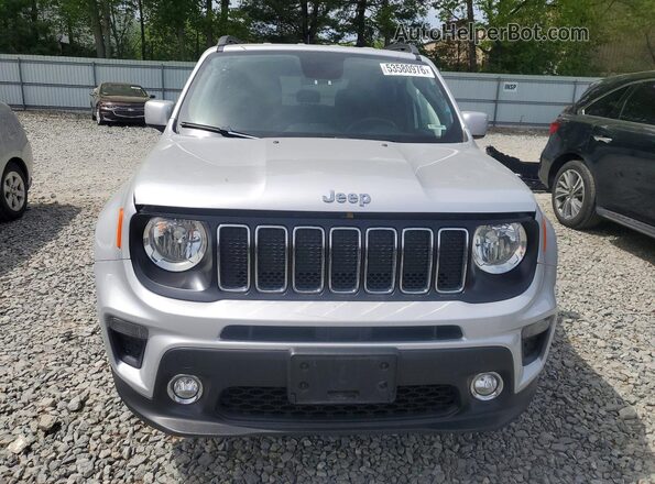 ZACNJBBB1LPL29072 2020 JEEP RENEGADE Серебряный Вид спереди