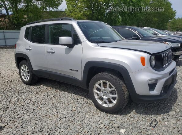 ZACNJBBB1LPL29072 2020 JEEP RENEGADE Серебряный Передняя правая четверть