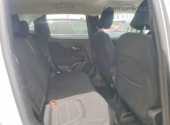 ZACNJBBB1LPL29072 2020 JEEP RENEGADE Серебряный Вид задней части салона