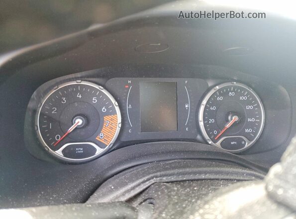 ZACNJBBB2LPK94820 2020 JEEP RENEGADE Red Widok zestawu wskaźników