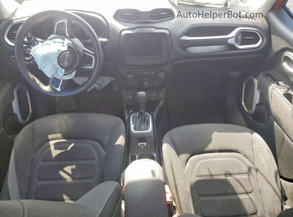 ZACNJBBB2LPK94820 2020 JEEP RENEGADE Red Widok deski rozdzielczej