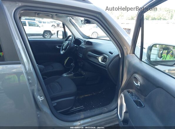 ZACNJBBB3KPK56284 2019 JEEP RENEGADE Gray წინა სალონის ხედი