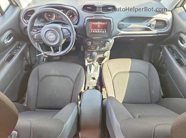 ZACNJBBB3LPL11754 2020 JEEP RENEGADE White Вид панелі приладів