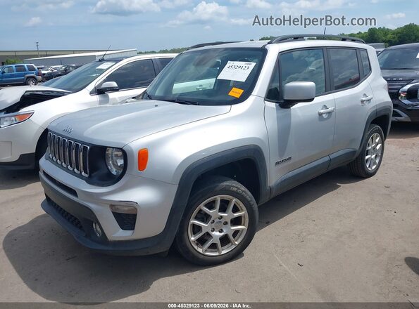 ZACNJBBB4LPL29602 2020 JEEP RENEGADE Silver Front left