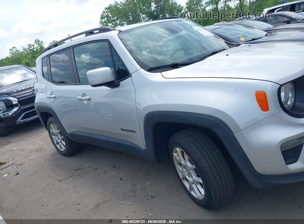 ZACNJBBB4LPL29602 2020 JEEP RENEGADE Silver Rear interior view