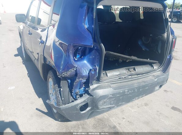ZACNJBBB5KPK08074 2019 JEEP RENEGADE Blue წინა ხედი