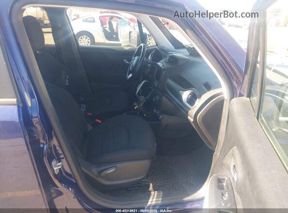 ZACNJBBB5KPK08074 2019 JEEP RENEGADE Blue წინა სალონის ხედი
