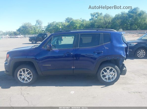 ZACNJBBB5KPK08074 2019 JEEP RENEGADE Blue სალონის 360-გრადუსიანი ხედი