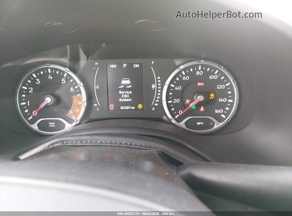 ZACNJBBB5LPL32962 2020 JEEP RENEGADE Blue Widok tylnych siedzeń