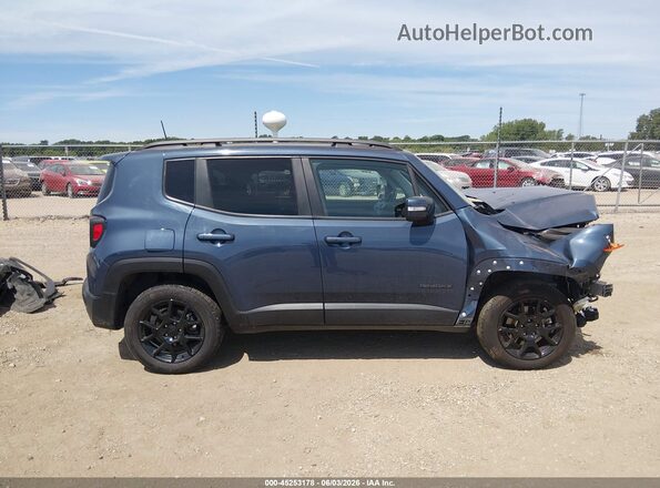 ZACNJBBB5LPL32962 2020 JEEP RENEGADE Blue Widok wnętrza 360 stopni