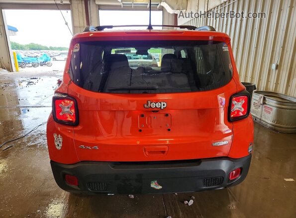 ZACNJBBB6KPJ84089 2019 JEEP RENEGADE Orange Rear view