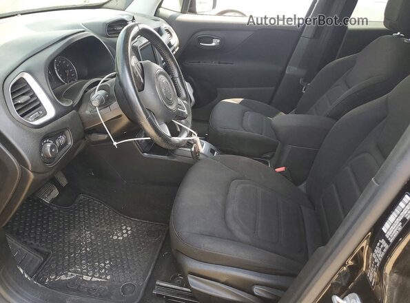 ZACNJBBB6KPK74004 2019 JEEP RENEGADE Charcoal Вид салону спереду