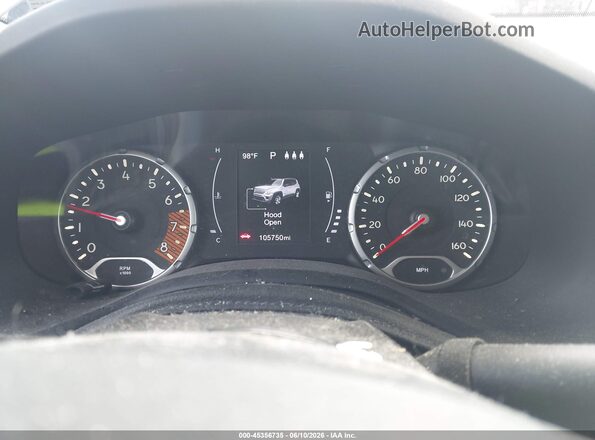 ZACNJBBB6KPK82149 2019 JEEP RENEGADE Gray Widok tylnych siedzeń