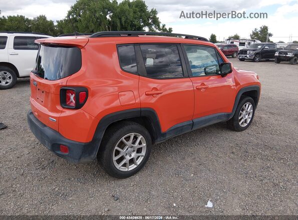 ZACNJBBB6LPL74962 2020 JEEP RENEGADE Orange Tył prawy