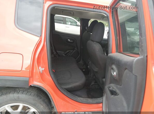 ZACNJBBB6LPL74962 2020 JEEP RENEGADE Orange Widok naklejki z numerem VIN