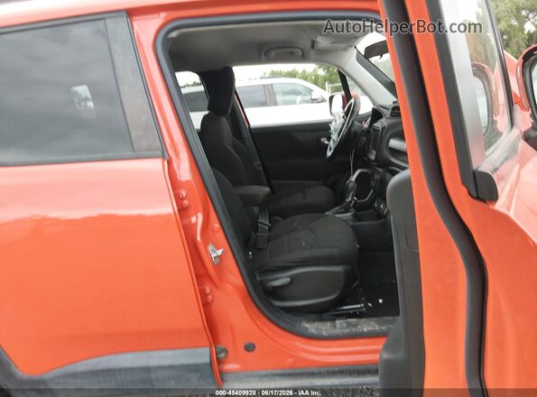 ZACNJBBB6LPL74962 2020 JEEP RENEGADE Orange Widok wnętrza z przodu