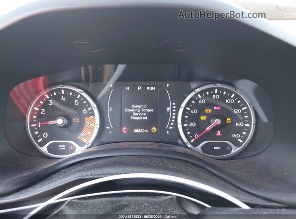 ZACNJBBB6LPM00444 2020 JEEP RENEGADE Silver Հետևի նստատեղերի տեսք