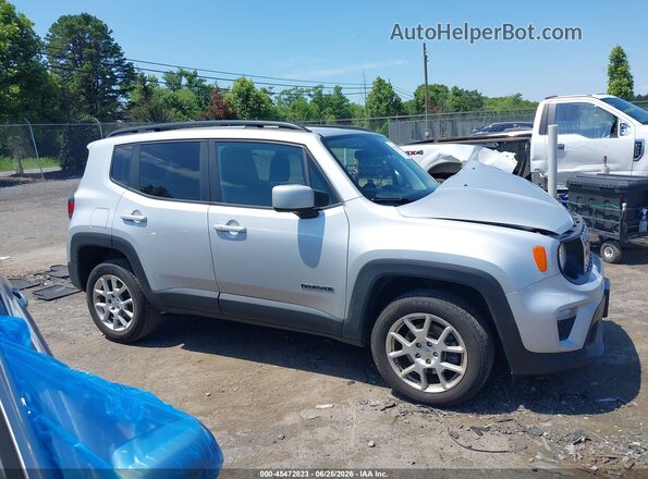 ZACNJBBB6LPM00444 2020 JEEP RENEGADE Silver Սալոնի հետևի տեսք