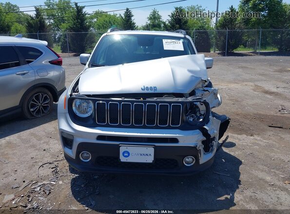 ZACNJBBB6LPM00444 2020 JEEP RENEGADE Silver Սարքավորումների վահանակի տեսք