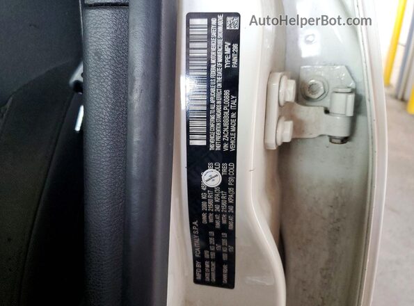 ZACNJBBB9LPL00886 2020 JEEP RENEGADE Белый 