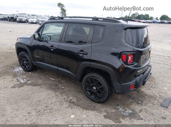 ZACNJBBBXKPK43077 2019 JEEP RENEGADE Black Հետևի ձախ