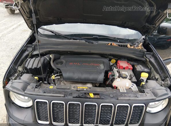 ZACNJBBBXKPK43077 2019 JEEP RENEGADE Black Հետևի տեսք