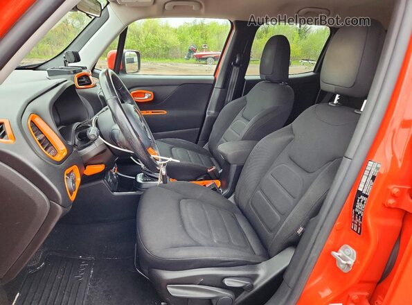 ZACNJBBBXLPL29801 2020 JEEP RENEGADE Orange წინა სალონის ხედი
