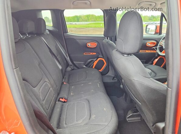 ZACNJBBBXLPL29801 2020 JEEP RENEGADE Orange უკანა სავარძლების ხედი