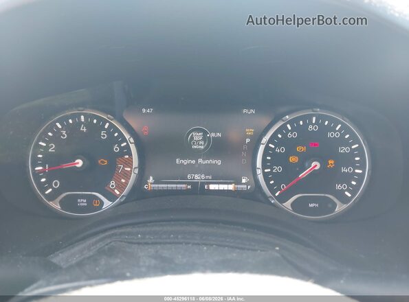 ZACNJBC10KPK69774 2019 JEEP RENEGADE Gray Вид задніх сидінь