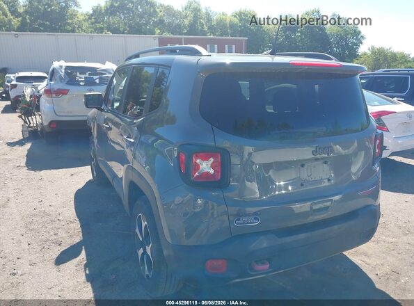 ZACNJBC10KPK69774 2019 JEEP RENEGADE Gray Задня ліва чверть