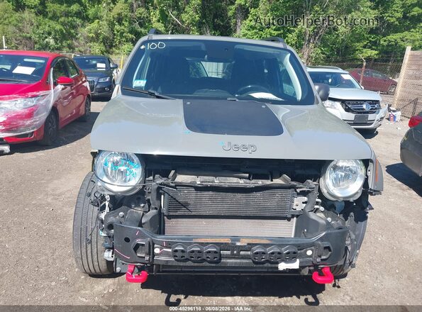 ZACNJBC10KPK69774 2019 JEEP RENEGADE Gray Вид задньої частини салону