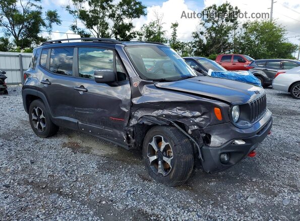 ZACNJBC11KPK03413 2019 JEEP RENEGADE Gray წინა მარჯვენა