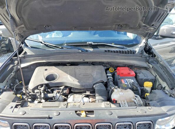 ZACNJBC11KPK03413 2019 JEEP RENEGADE Gray ძრავის განყოფილების ხედი