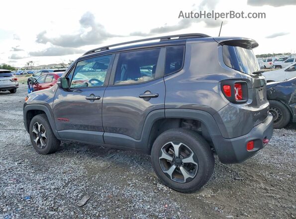 ZACNJBC11KPK03413 2019 JEEP RENEGADE Gray უკანა მარცხენა
