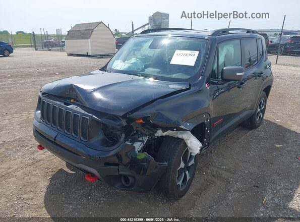 ZACNJBC11LPL69335 2020 JEEP RENEGADE Black Vista tres cuartos delantera izquierda