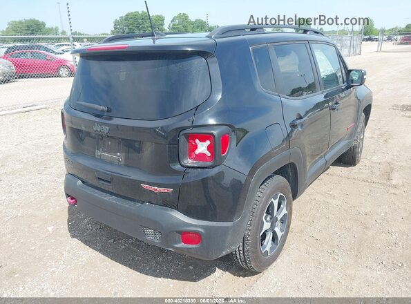 ZACNJBC11LPL69335 2020 JEEP RENEGADE Black Trasero derecho
