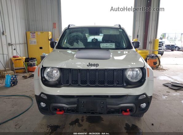 ZACNJBC14KPK64139 2019 JEEP RENEGADE White Vista del cuadro de instrumentos