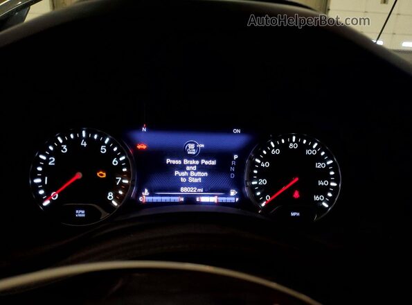 ZACNJBD10LPL76209 2020 JEEP RENEGADE Gray Instrument cluster view