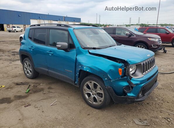 ZACNJBD12LPL92833 2020 JEEP RENEGADE Teal 