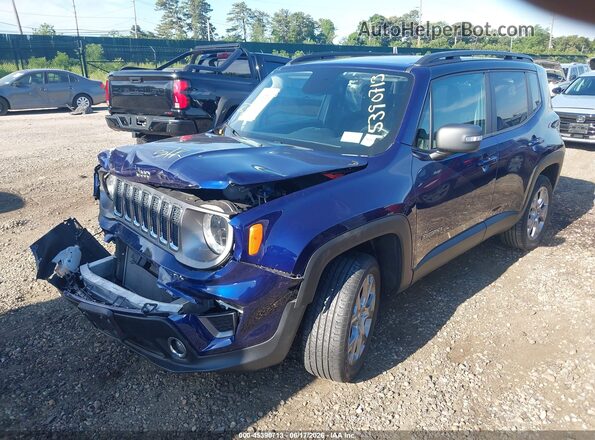 ZACNJBD18LPL95252 2020 JEEP RENEGADE Blue Передня ліва чверть
