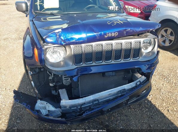 ZACNJBD18LPL95252 2020 JEEP RENEGADE Blue Вид спереду