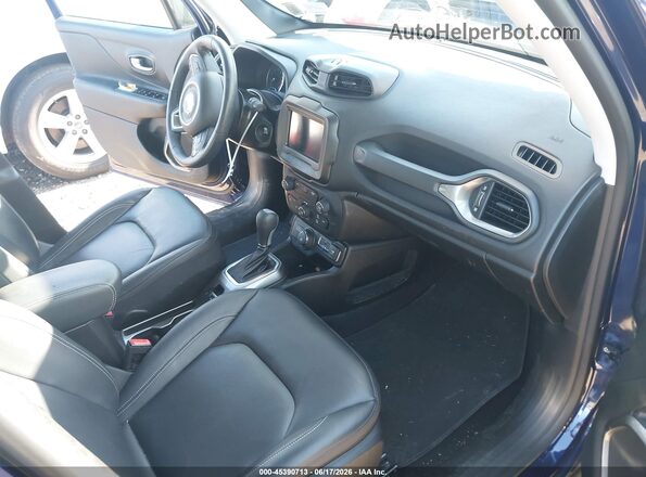 ZACNJBD18LPL95252 2020 JEEP RENEGADE Blue Вид салону спереду